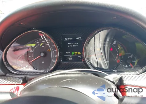 2015 Maserati Granturismo S/Sport/Mc z USA, uszkodzony, nr VIN ZAM45VLA7F0141656